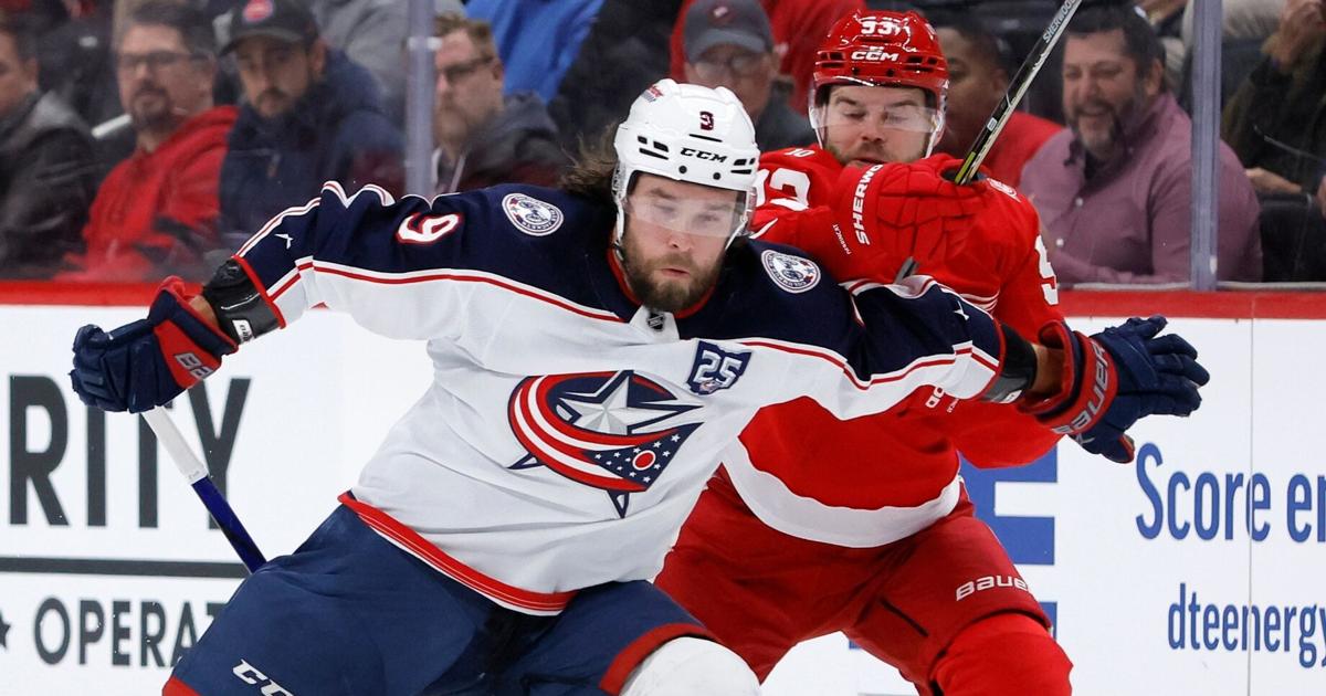 Alex DeBrincat scores in overtime as the Red Wings beat the Blue Jackets 4-3 | National Sports
