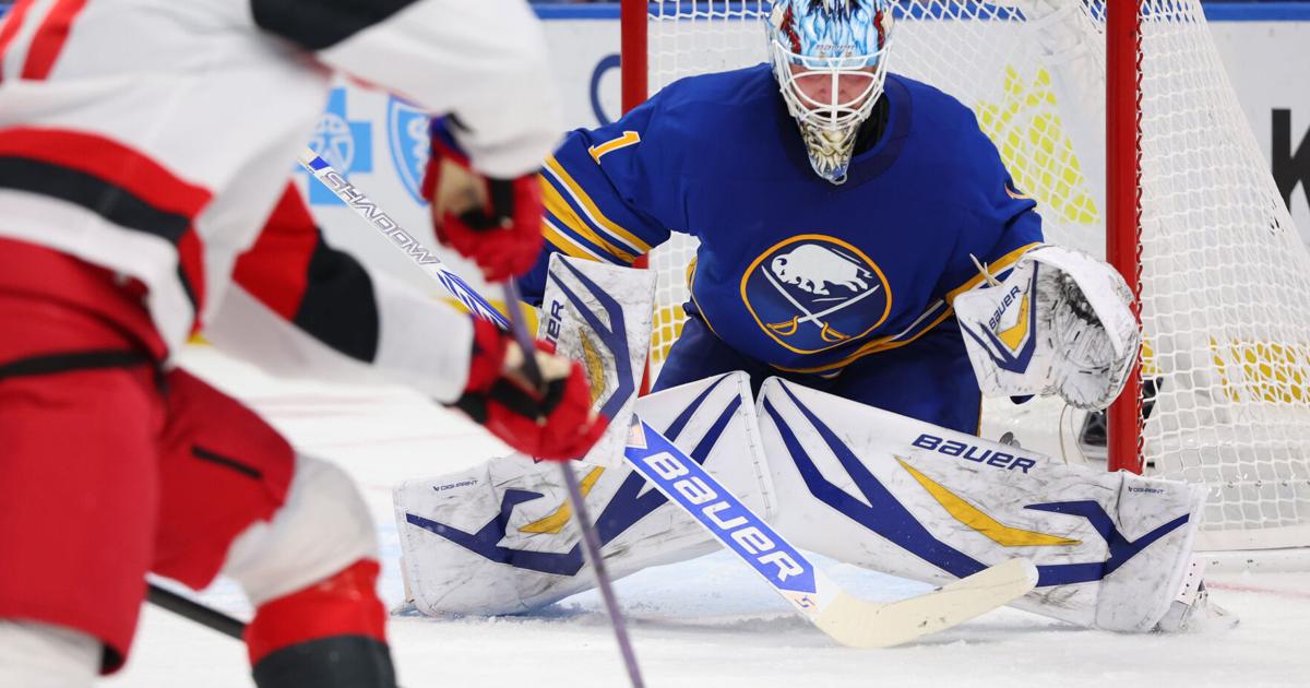 Malenstyn shines, Luukkonen blocks 28 as Sabres top East-leading Hurricanes 4-1 | National