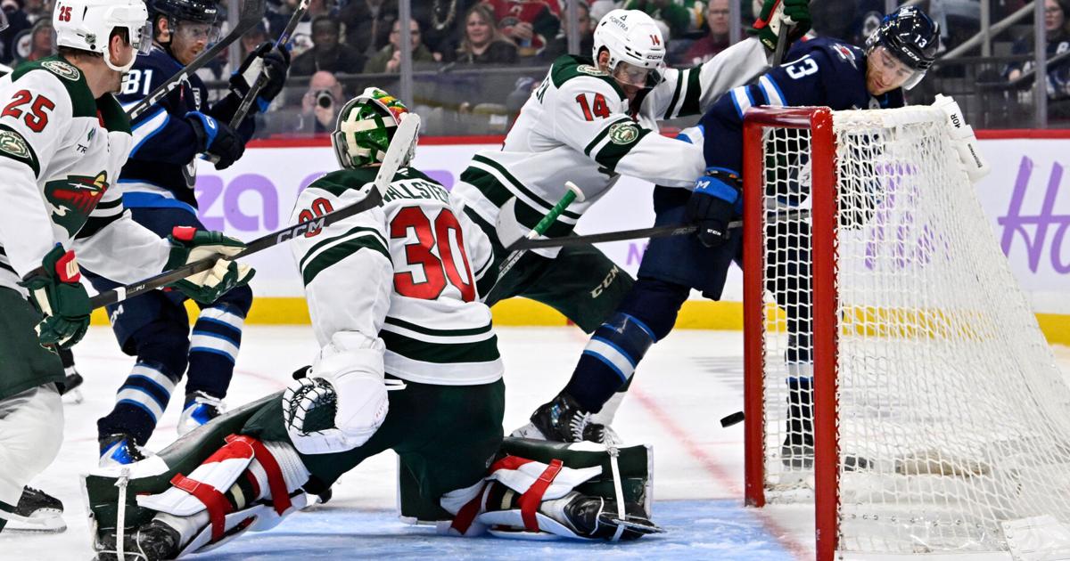 Wallstedt has 3rd shutout in 4 games, Wild beat Jets 3-0 for 5th straight victory |