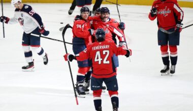 Chychrun scores twice to lift Capitals over Blue Jackets 5-1 |