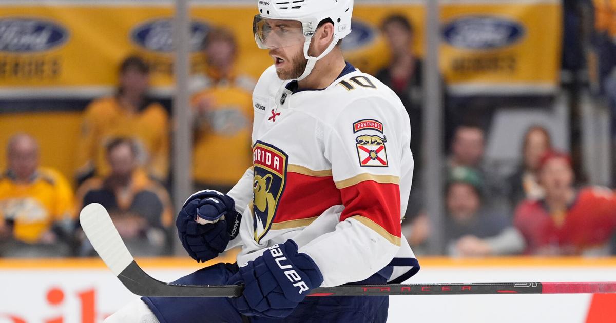 Greer's two goals, assist lead Panthers over reeling Predators 8-3 |