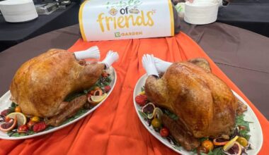 29th Annual Table Of Friends Thanksgiving Feast Event Hosted At TD Garden