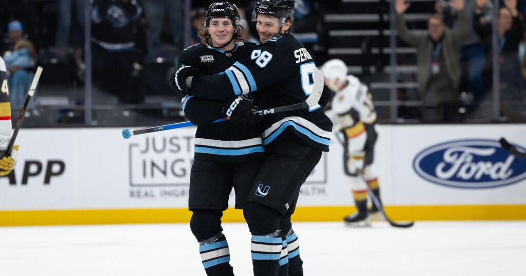 Cooley scores 4 straight goals in 5-point night in Mammoth's 5-1 win over Golden Knights | Sports