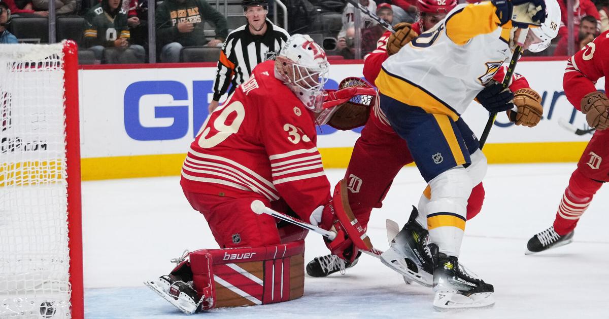 Predators score 5 in 3rd to end 3-game slide with win over Red Wings | NHL