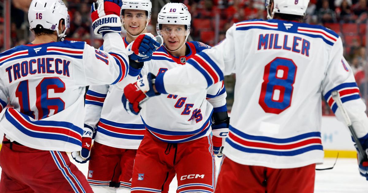 Panarin and Shesterkin carry Rangers to 4-2 win over Hurricanes | Sports