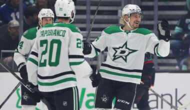 Kolyachonok breaks late tie with 1st goal of season, Stars beat Kraken 3-2 | Sports