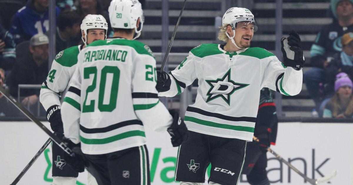 Kolyachonok breaks late tie with 1st goal of season, Stars beat Kraken 3-2 | National Sports