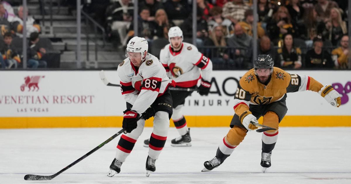 Senators edge Golden Knights 4-3 in shootout for rare victory at Vegas | National Sports