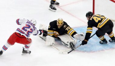 Zibanejad and Panarin help the Rangers knock off the Bruins 6-2 |