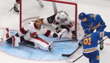 Matthew Kessel scores to help Blues beat Senators 4-3 |
