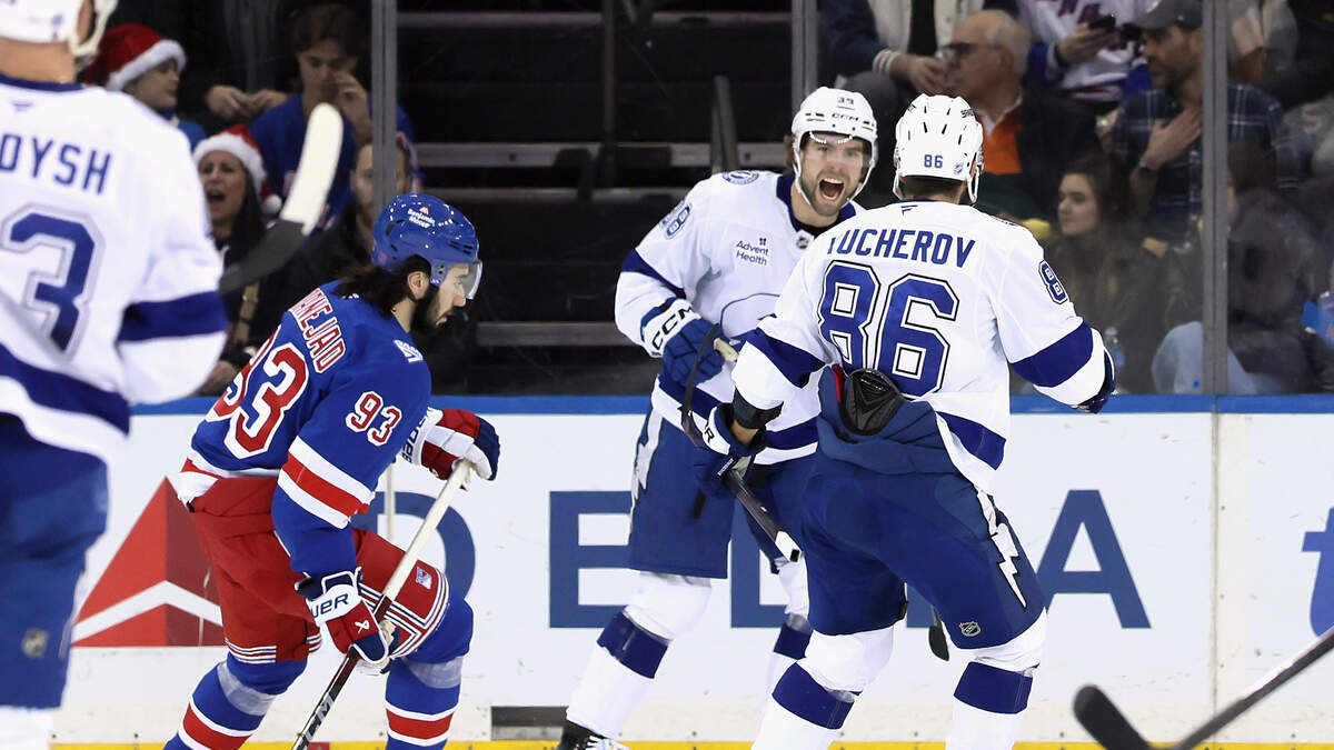 Lightning Defeat Rangers For Seventh Straight Win