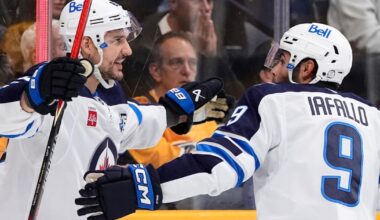 Nino Niederreiter scores twice in the Jets' 5-2 victory over the Predators | National Sports