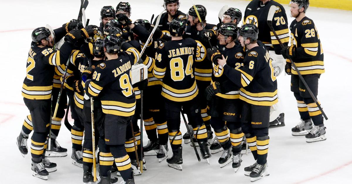 Swayman leads the Bruins past the Red Wings 3-2 in a shootout |