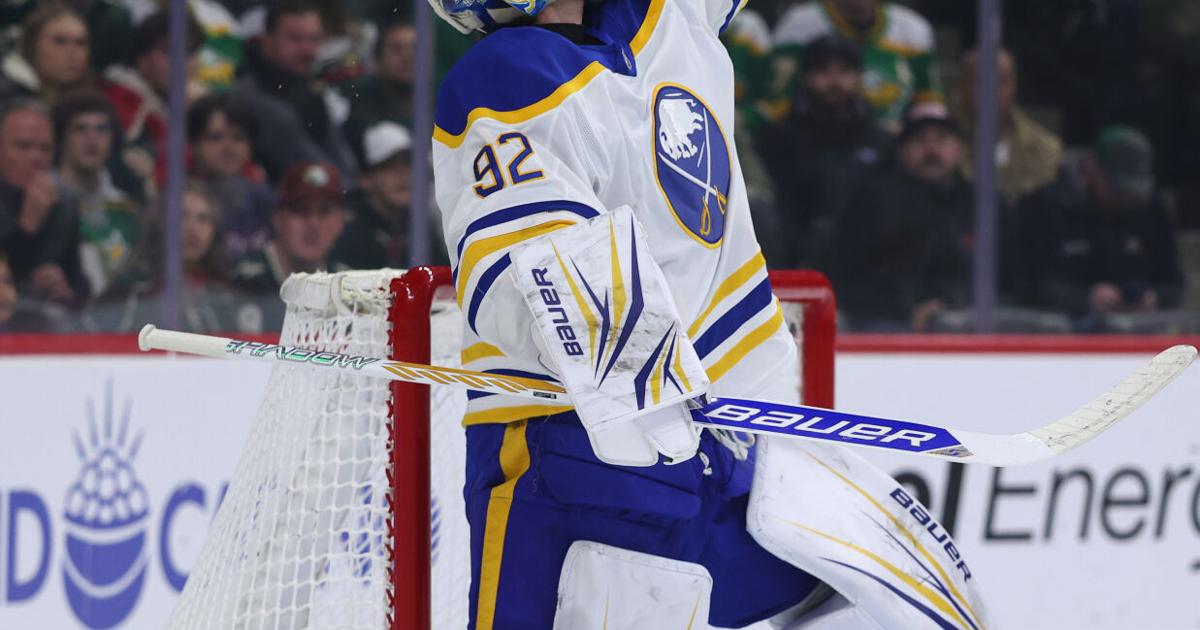 Sabres snap Wild's 7-game winning streak on Ostlund's shootout goal |