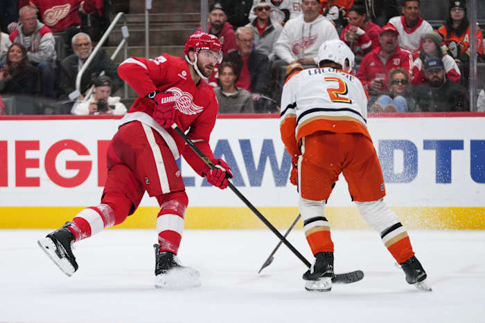 Detroit Red Wings power past Ducks 6-3 to end three-game slump