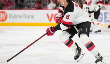 New Jersey Devils’ Brenden Dillon fined for boarding Chicago Blackhawks’ Tyler Bertuzzi
