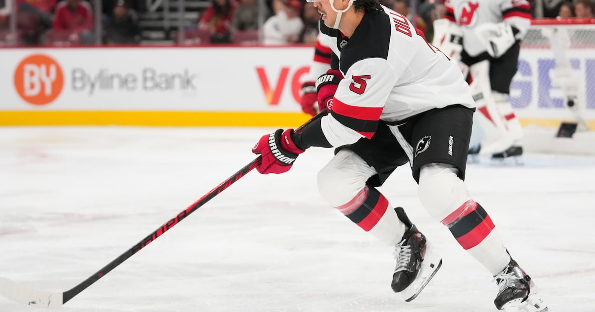 New Jersey Devils’ Brenden Dillon fined for boarding Chicago Blackhawks’ Tyler Bertuzzi