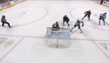 Graf scores in OT as Sharks come back to beat Wild 2-1