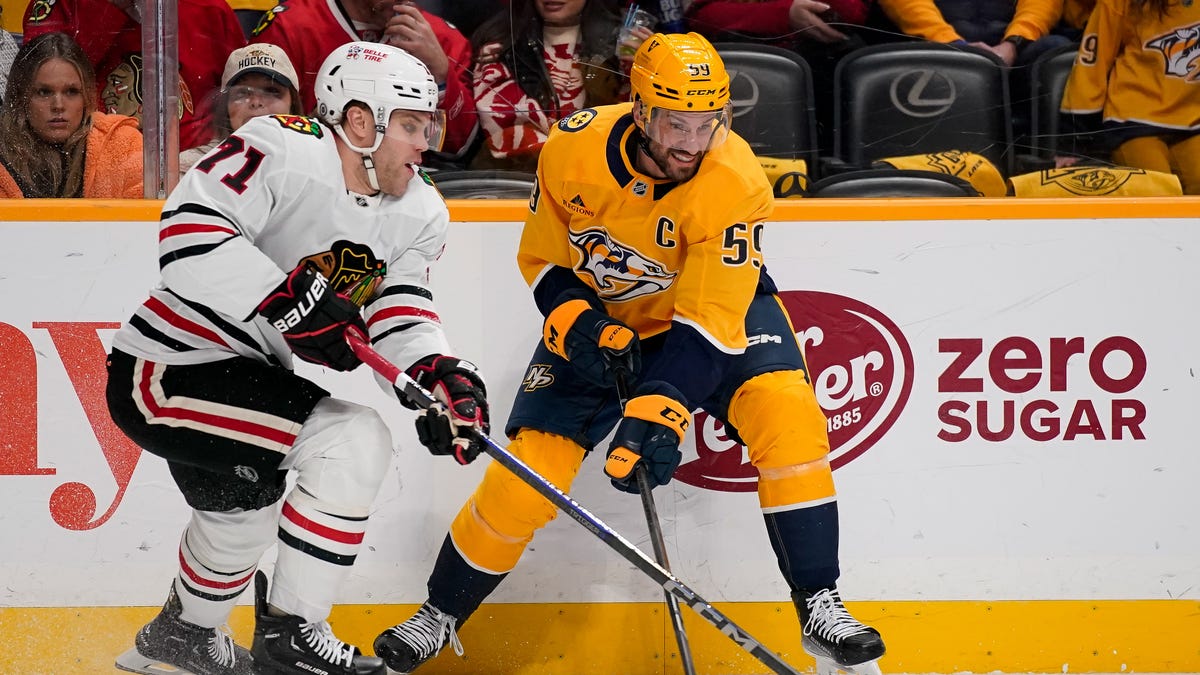 Nashville Predators vs Chicago Blackhawks live updates, how to watch