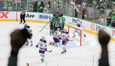 Mikko Rantanen propels Stars to comeback win over Oilers on the Finn’s bobblehead night