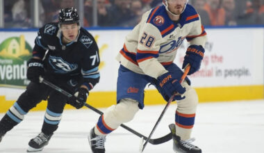 Some risers and fallers in this week's edition of Edmonton Oilers top 10 player power rankings