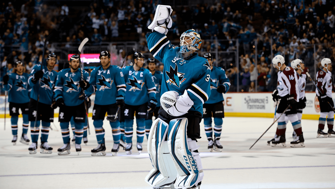 Sharks beat Avalanche 3-2 in stunning upset, snap Colorado's 6-game win streak
