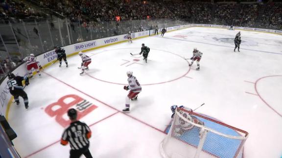 DeSimone scores go-ahead goal in 3rd and Mammoth beat slumping Rangers 3-2 to stop 4-game skid