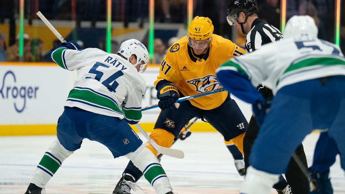 Predators vs Canucks live updates, how to watch, schedule, stats