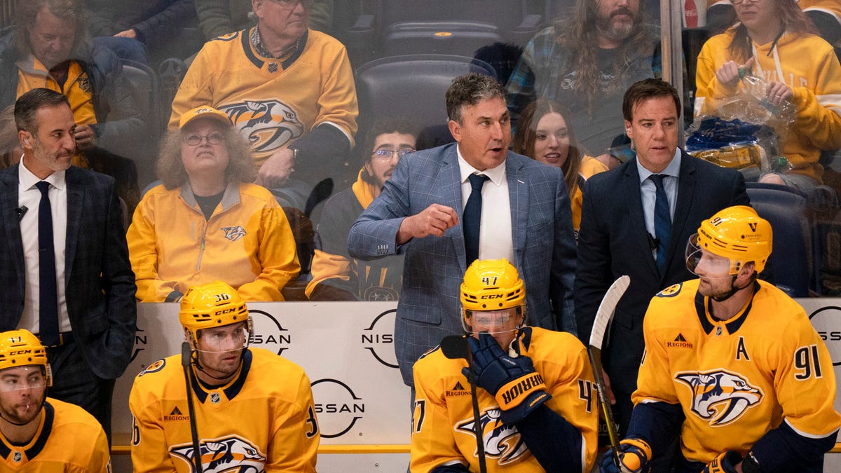 Andrew Brunette at a loss after Nashville Predators fall to Dallas Stars