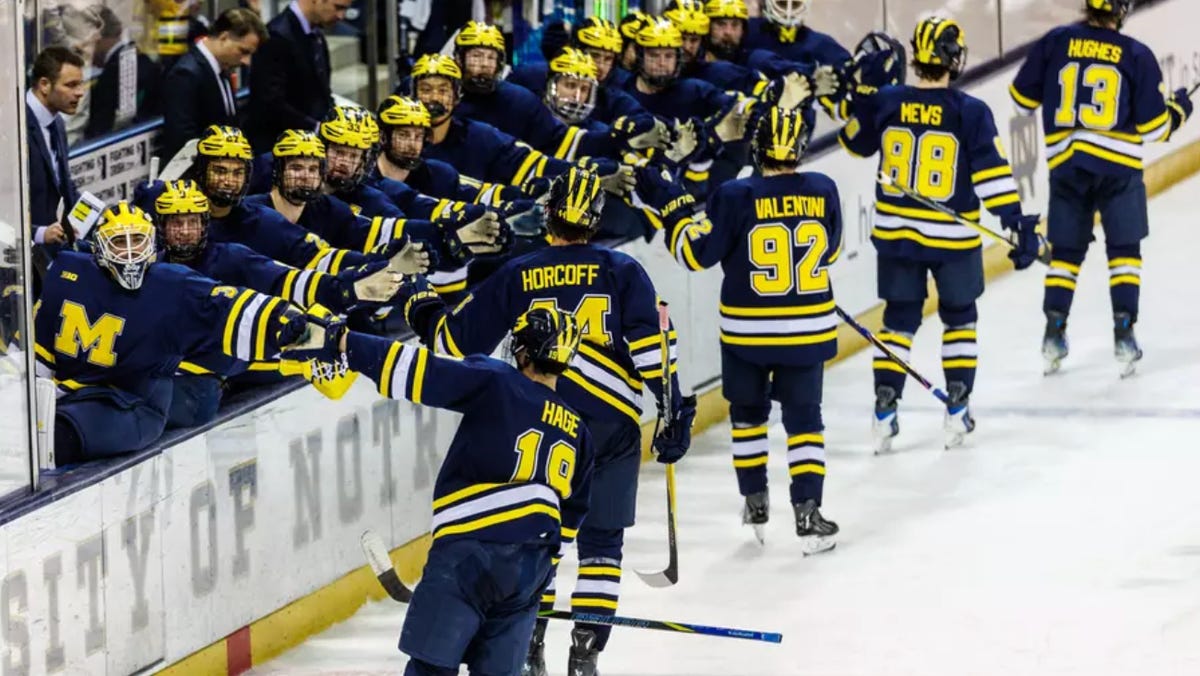 No. 2 Michigan opens conference play with win over Notre Dame