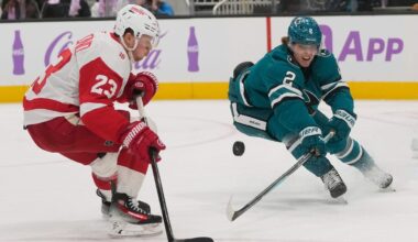 Wings get third victory on road trip with 3-2 shootout win in San Jose