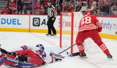 Rangers send Wings to third defeat in four games, 4-1