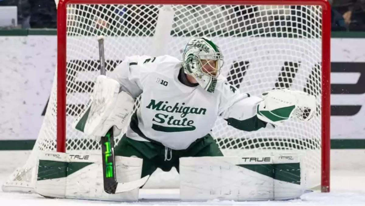 MSU sweeps Penn State; Wings drop into wildcard spot