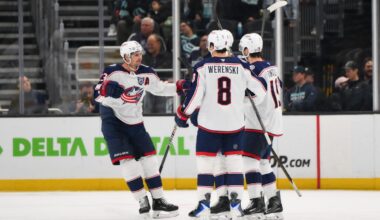 Columbus Blue Jackets edge Seattle Kraken in shootout to end skid