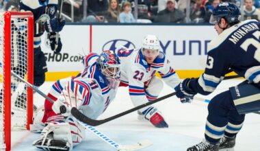 New York Rangers down Columbus Blue Jackets 2-1 in a shootout