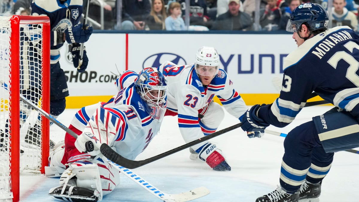 New York Rangers down Columbus Blue Jackets 2-1 in a shootout