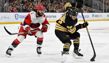 Hurricanes at Bruins odds, picks and predictions