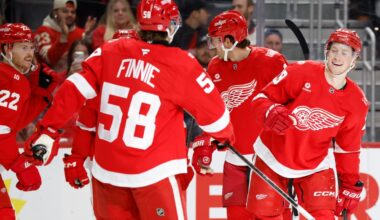 Detroit Red Wings ride rookies, beat Seattle Kraken, 4-2
