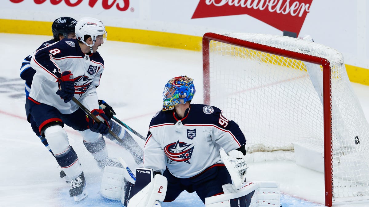 Columbus Blue Jackets routed by Winnipeg Jets in taxing back-to-back