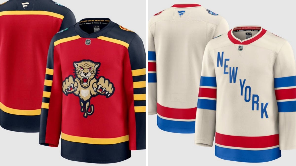 Shop 2026 NHL Panthers vs. Rangers Winter Classic Jerseys at Fanatics