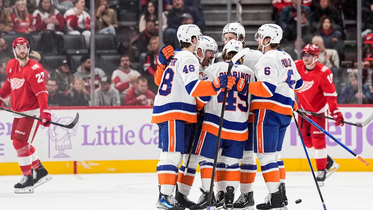 Detroit Red Wings blanked by New York Islanders, 5-0