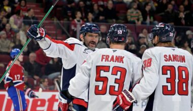Alex Ovechkin hat trick, Capitals vs Canadiens highlights