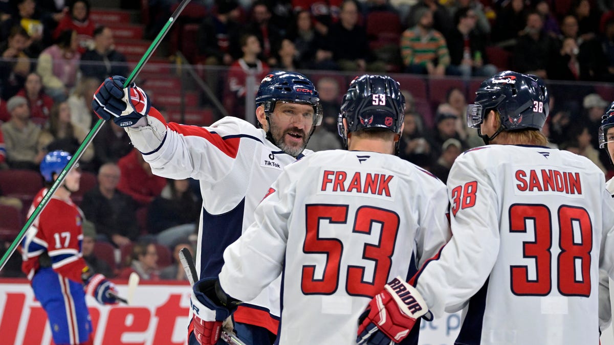Alex Ovechkin hat trick, Capitals vs Canadiens highlights