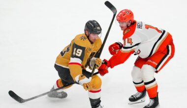 Golden Knights at Ducks odds, picks and predictions