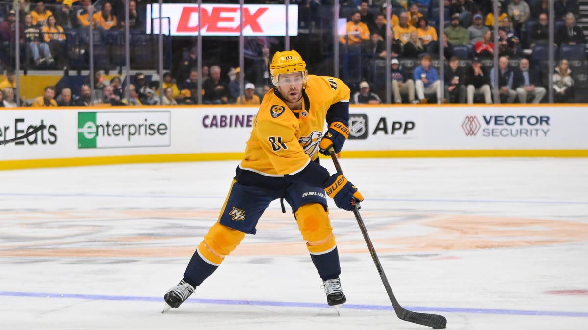 Jonathan Marchessault frustrated after another Predators loss