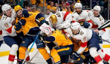 Andrew Brunette with two-word reply on when Predators lost to Panthers