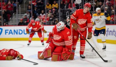 Nashville Predators' third-period flurry sinks Detroit Red Wings