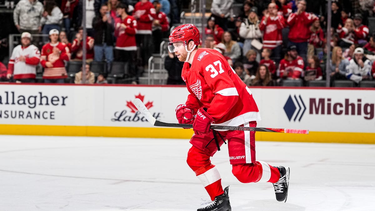 Detroit Red Wings drop third straight, 6-3, to Tampa Bay Lightning