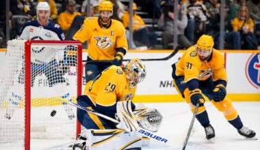 Andrew Brunette dismayed by 'self-inflicted' errors in Predators loss