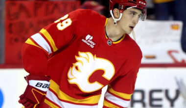 Surgery halts Sam Honzek’s breakout season with Calgary Flames